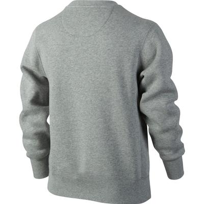 Nike Boys YA76 Graphic Sweater - Grey - main image