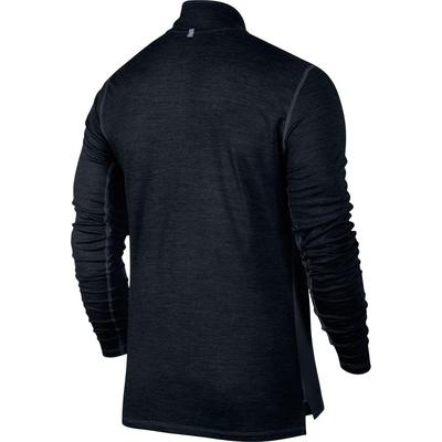 Nike Dri-FIT Wool Mens Half Zip Top - Black - main image