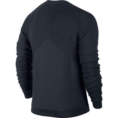 Nike Mens Long Sleeve Sweater - Black/Cool Grey - main image