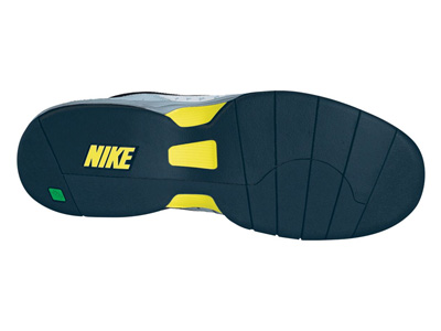 Nike Mens Air Cage Advantage Carpet Tennis Shoes - White/Armory-Navy