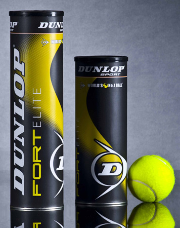 Dunlop Fort Elite Tennis Ball - quantity deals