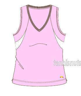 Ellesse Girls Casoli Tank Pink