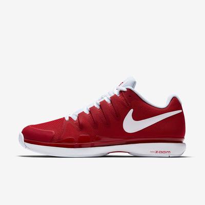 Nike Mens Zoom Vapor 9.5 Tour Tennis Shoes - Red/White