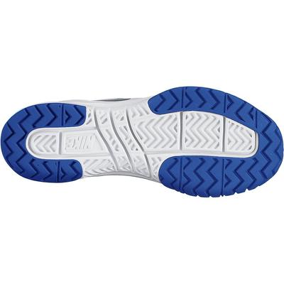 Nike Boys Vapor Court (GS) Tennis Shoes - White/Blue - main image