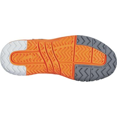 Nike Little Girls Vapor Court Tennis Shoes - White/Orange (Size 13 to 2.5)