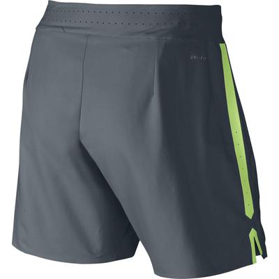 Nike Mens Premier Gladiator 7" Shorts - Charcoal/Key Lime