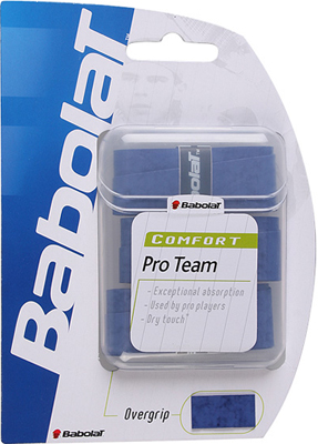 Babolat Pro Team Overgrip (3 Pack) - Blue