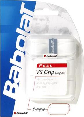 Babolat VS Original- White (Pack of 3 Grips)