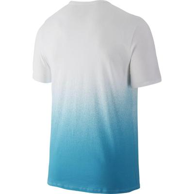 Nike Mens Premier Rafa Crew - White/Blue Lagoon - main image