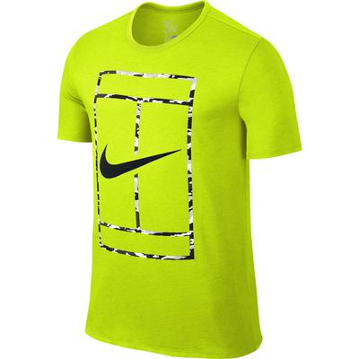Nike Mens Court Logo Tee - Volt - main image
