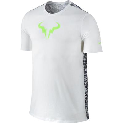 Nike Mens Premier Rafa Crew - White/Green Strike - main image