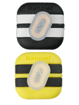 Babolat Custom Damp (Pack of 2) - Black/Yellow - main image