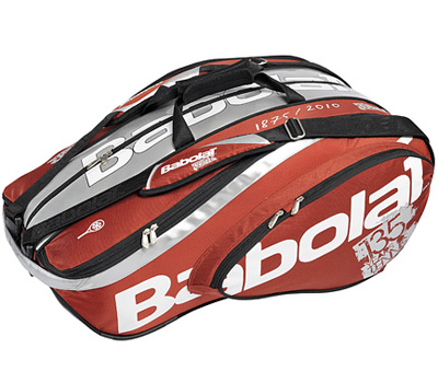 Babolat Team 135th Anniversary Special Edition 12 Racket Tennis Bag- Red Clay