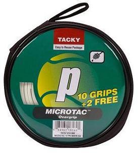 Prince Microtac 12 Pack Overgrips- White