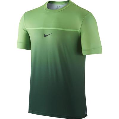 Nike Mens Challenger Premier Rafa Crew - Green Strike/Black - main image