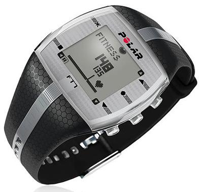 Polar FT7M Mens Heart Rate Monitor- Black/Silver