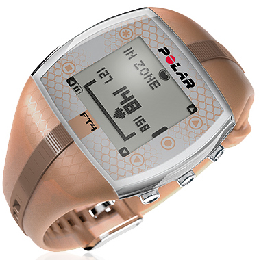 Polar FT4F Womens Heart Rate Monitor- Brown