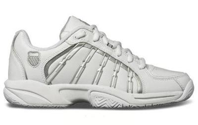 K-Swiss Womens Vibrant 3 (III) Tennis Shoes 09- White/Platinum