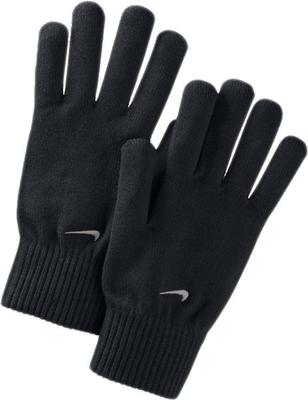 Nike Knitted Gloves- Black/Wolf Grey