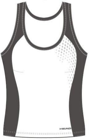 Head Womens Tank 06/08 White/Black