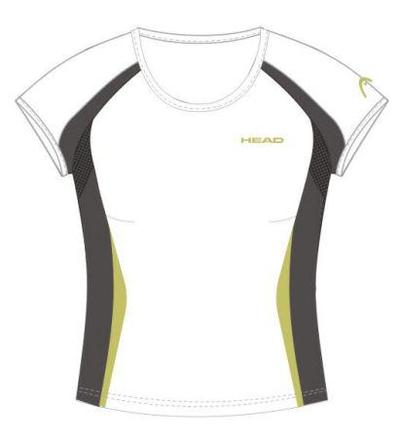 Head Womens T-Shirt 06/08 White/Black