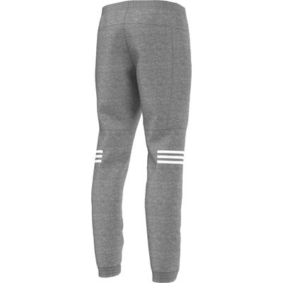 Adidas Mens Lineage 3 Stripes Sweatpants - Core Heather Grey - main image