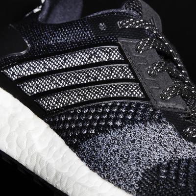 Adidas Womens Ultra Boost St Glow Running Shoes - Black - main image