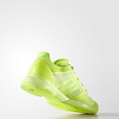 Adidas Womens Stella McCartney Barricade 2015 Tennis Shoes - Light Flash Yellow - main image