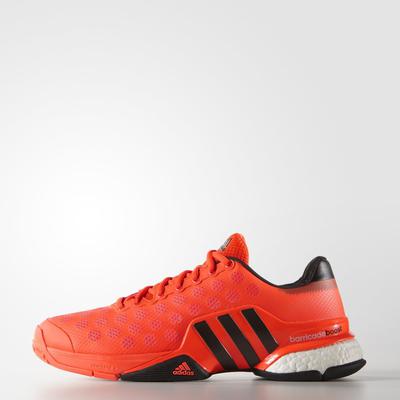 Adidas Mens Limited Edition Barricade Boost 2015 Tennis Shoes - Solar Red - main image