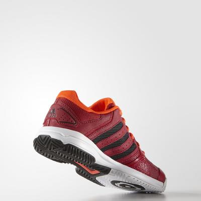 Adidas Kids Barricade Team 4 XJ Tennis Shoes - Power Red/Black - main image