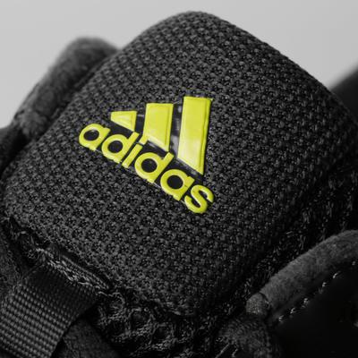 Adidas Mens Energy Boost Volley Indoor Shoes - Dark Grey/Solar Yellow - main image