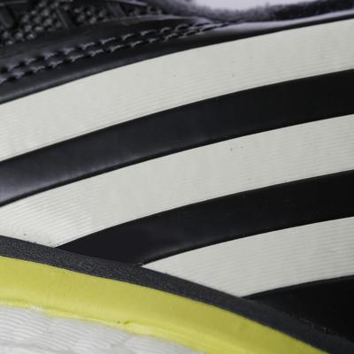 Adidas Mens Energy Boost Volley Indoor Shoes - Dark Grey/Solar Yellow