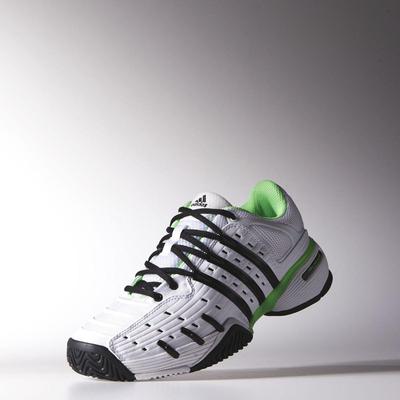 Adidas Mens Barricade V Classic Tennis Shoes - White/Black - main image
