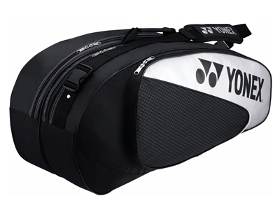 Yonex Club Series 6 Racket Bag - Black/Silver (BAG5326EX)