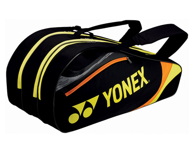 Yonex Tournament Basic Series 9 Racket Bag (BAG7329EX) - Black/Yellow 