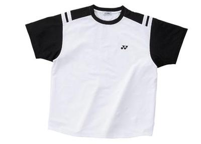 Yonex Mens T-Shirt White/Black (rrp �14)
