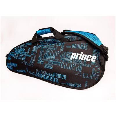 Prince Club 3 Pack Racket Bag - Black/Blue - main image