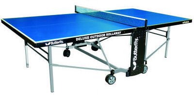 Butterfly Deluxe Outdoor Table Tennis Table- Blue- SPECIAL CHRISTMAS OFFER (rrp �699)