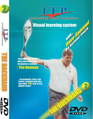 Coaching Tennis DVD- 2: THE BACKHAND