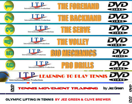 MCTA 9 Disc Tennis Coaching DVD Collection