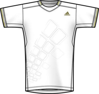 Adidas Boys Edge Polo 09- White/Olive