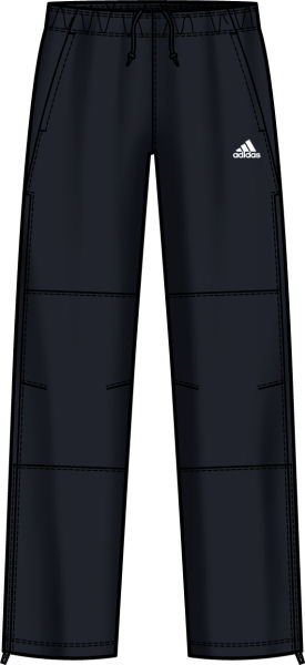 Adidas Mens Edge Warm-Up Pants 09- Phantom Black