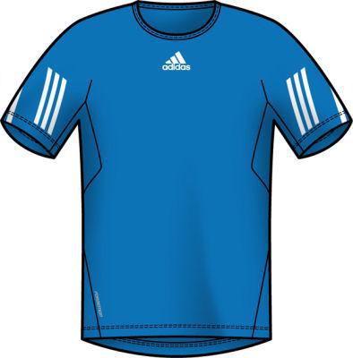 Adidas Boys Comp Tee AO09- Pool Blue