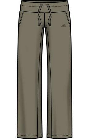 Adidas Womens Ad Warm Up Pant 0109- Dark Clay