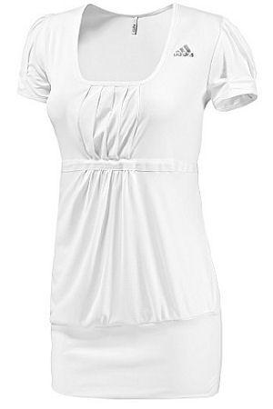 Adidas Womens Ad Capsleeve Top 09- White