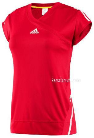 Adidas Womens Comp Justine Capsleepve 09- Red