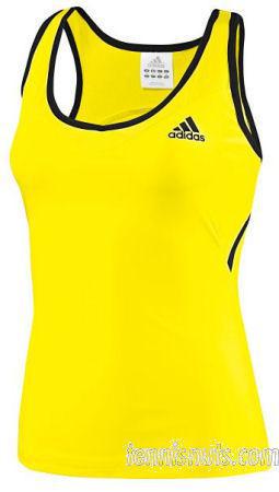 Adidas Womens Comp Top AO09- Yellow/Black