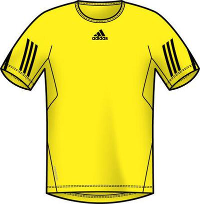 [Pre-Order] Adidas Mens Comp Tee AO09- Yellow