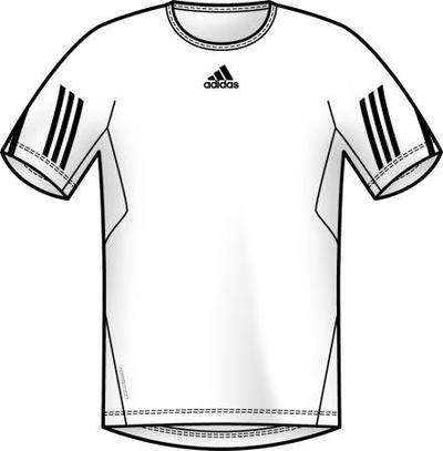 [Pre-Order] Adidas Mens Comp Tee AO09- White