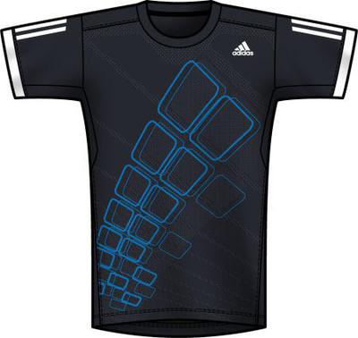 Adidas Mens Edge Tee- Phantom